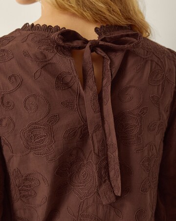 Monsoon Sabine Floral Embroidered Top