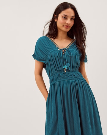 Monsoon Sophia Embellished Midi Dress