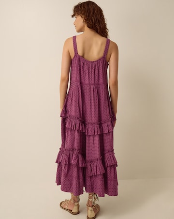 Monsoon Nixie Broderie Frill Maxi Dress
