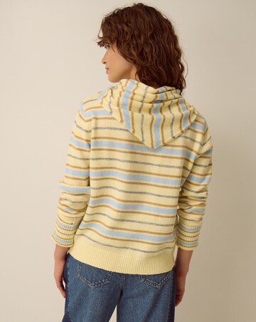 Monsoon Shola Stripe Cardigan & Scarf