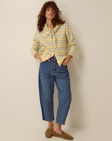 Monsoon Shola Stripe Cardigan & Scarf