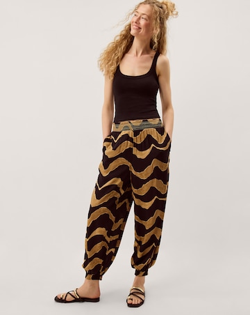 Monsoon Zahara Print Balloon Trousers