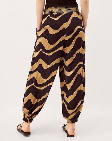 Monsoon Zahara Print Balloon Trousers