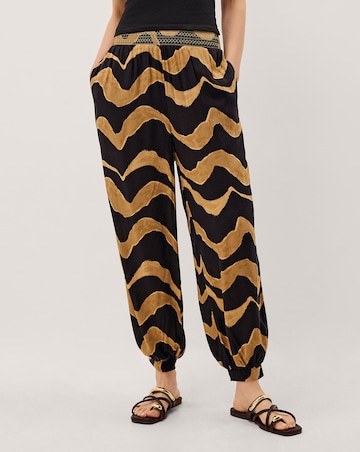 Monsoon Zahara Print Balloon Trousers