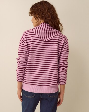 Monsoon Shola Stripe Cardigan & Scarf