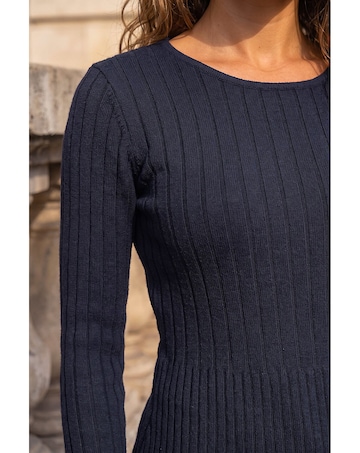 Roman Soft Ribbed Knit Top