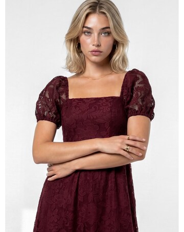 Lovedrobe Floral Lace Midaxi Dress