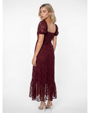 Lovedrobe Floral Lace Midaxi Dress
