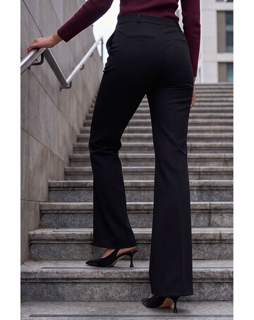 Roman Short Bootcut Stretch Trousers