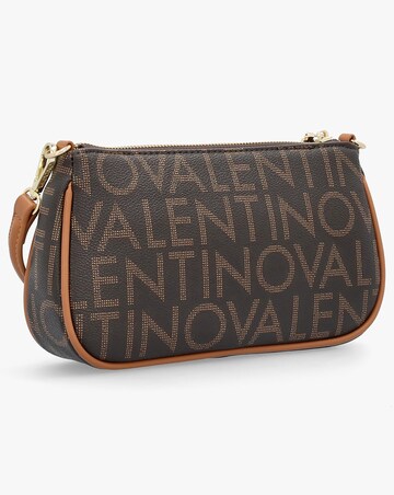 Valentino Bags Regina Monogram Brown Shoulder Bag