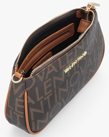 Valentino Bags Regina Monogram Brown Shoulder Bag