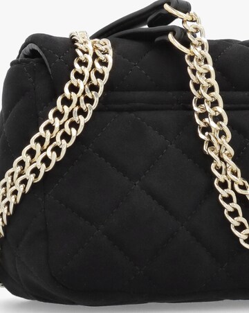 Valentino Bags Small Quilted Ocarina Black Suedette Shoulder Bag