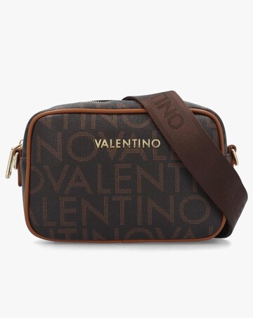 Valentino Bags Regina Monogram Brown Camera Bag
