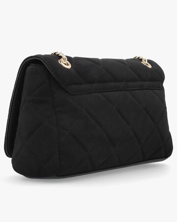 Valentino Bags Large Quilted Ocarina Black Suedette Satchel Bag