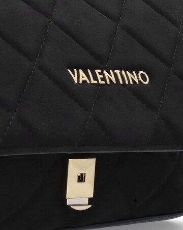 Valentino Bags Large Quilted Ocarina Black Suedette Satchel Bag
