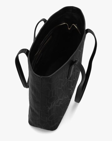 Valentino Bags Gynevra Monogram Black Shopper Bag