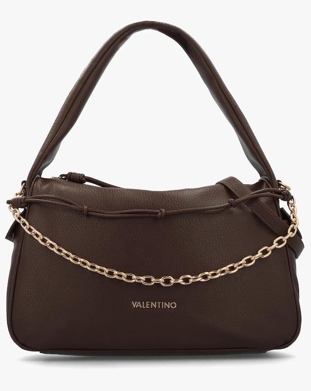 Valentino Bags Saphira Brown Hobo Bag