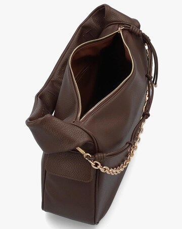 Valentino Bags Saphira Brown Hobo Bag