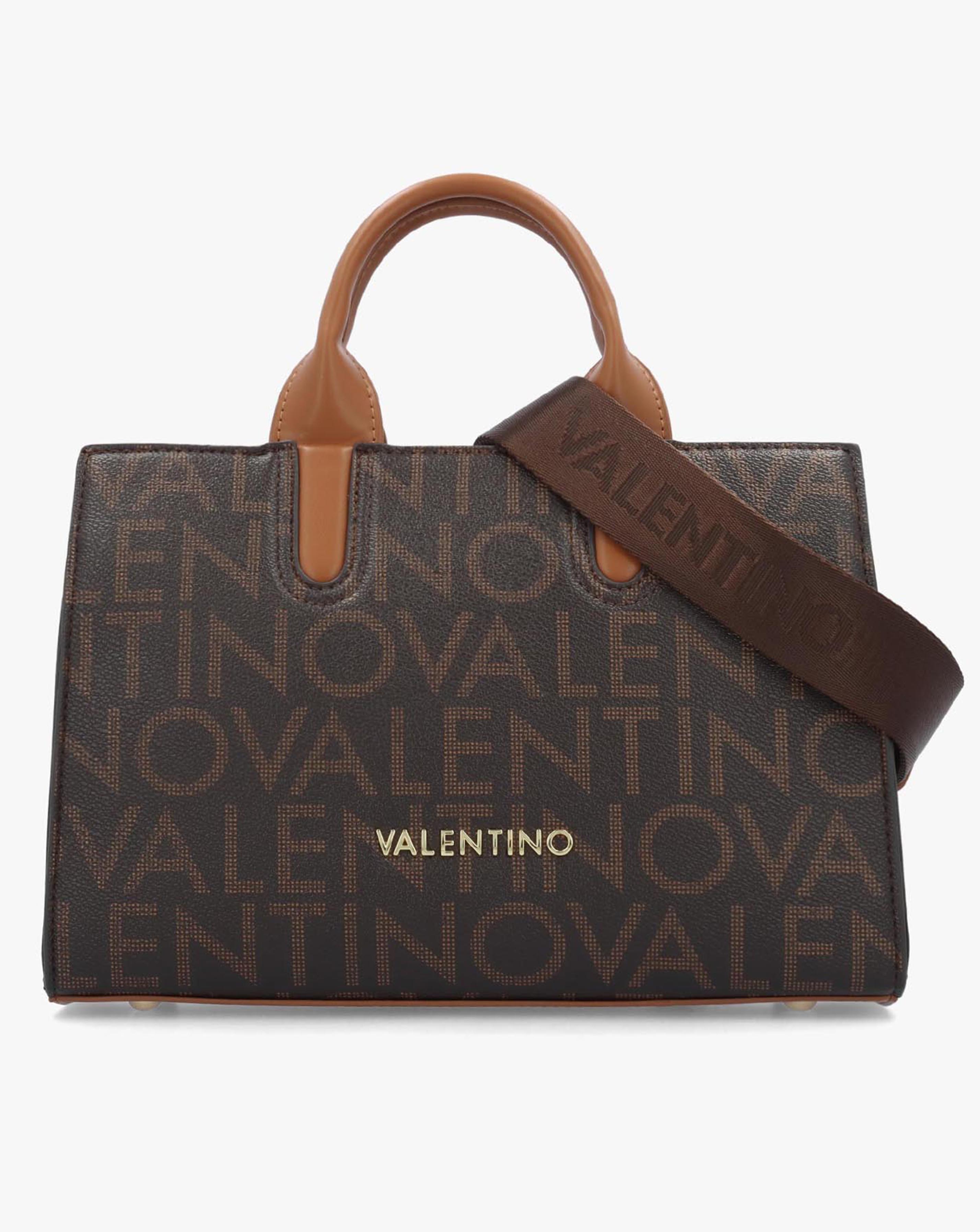 Valentino Bags Regina Monogram Brown Tote Bag