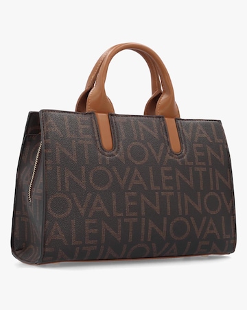 Valentino Bags Regina Monogram Brown Tote Bag