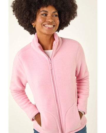 Roman Reversible Fleece Zip Jacket