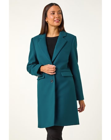 Roman Tailored Single Breasted Coat