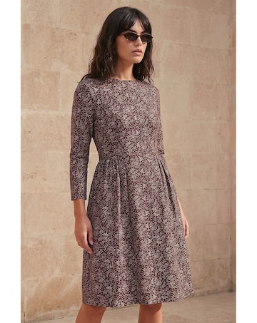 Roman Side Detail Short Dress