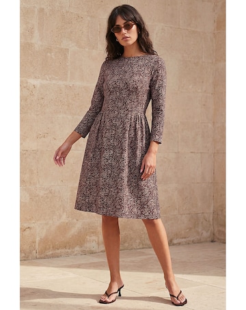 Roman Side Detail Short Dress