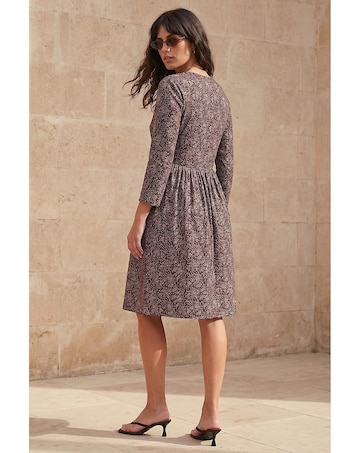 Roman Side Detail Short Dress