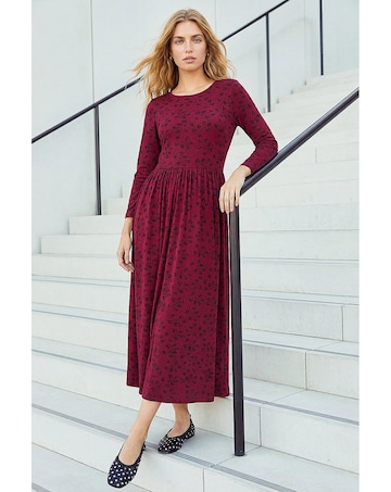 Roman Printed Pocket Dress