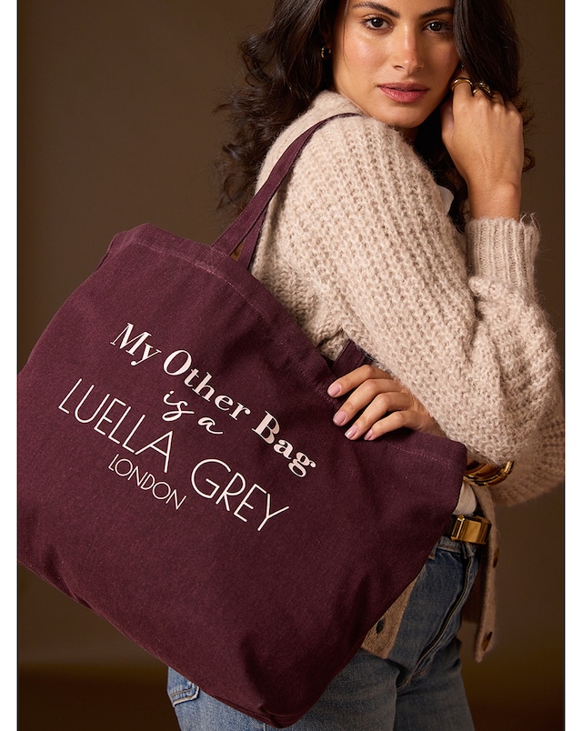 Luella Grey Luella Cherry Canvas Shopper