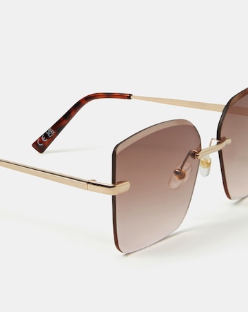 Accessorize Ombre Rimless Sunglasses