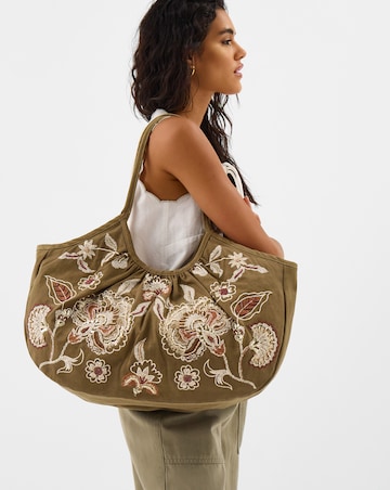 Accessorize Floral Embroidered Bag