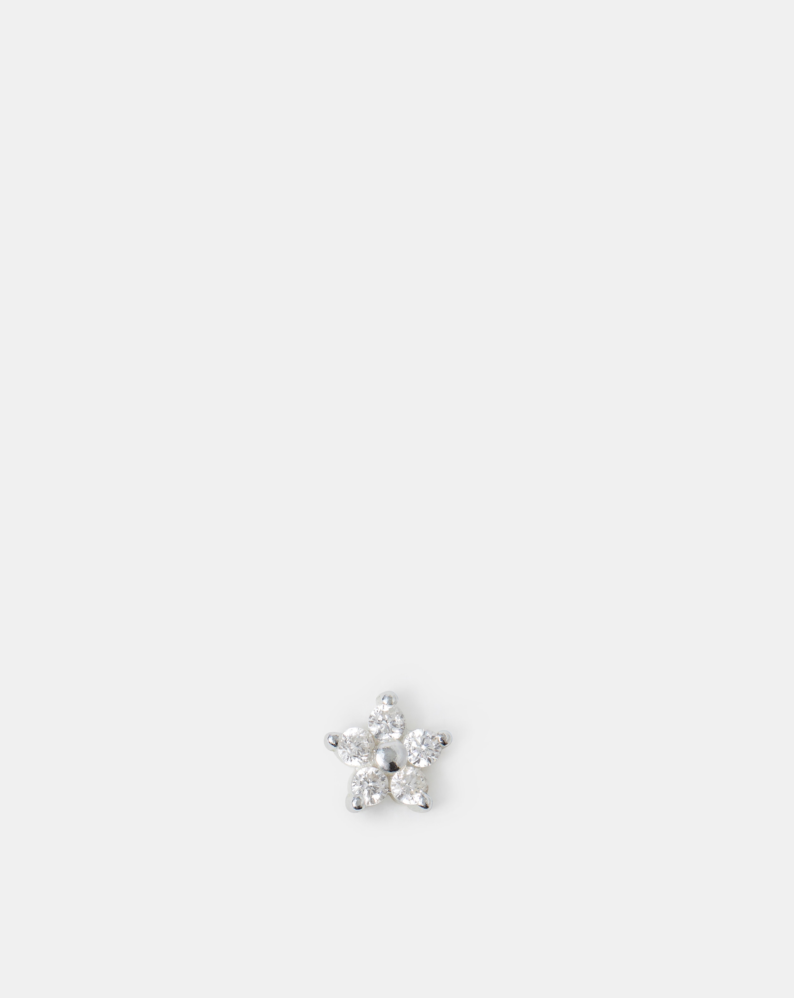 Accessorize Flower Flatback Stud