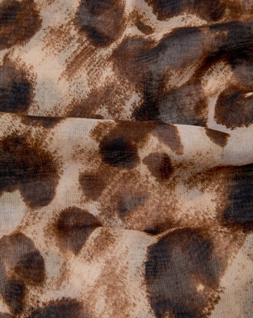 Accessorize Leopard Print Scarf