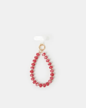 Accessorize Beaded Phone Wrist Strap