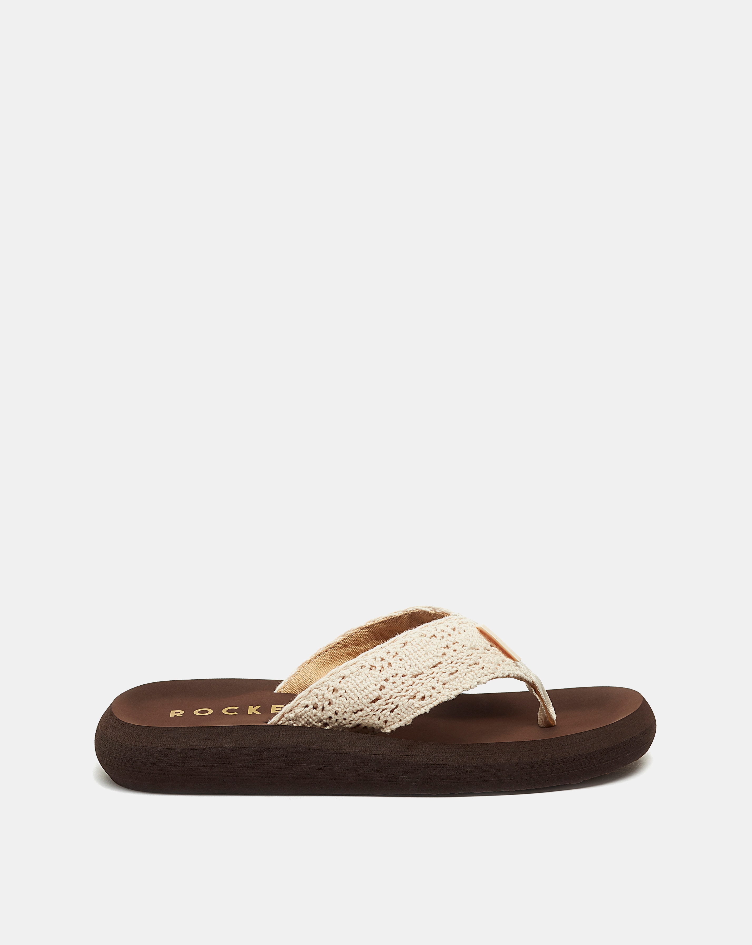 New In - Rocket Dog Crochet Toe Post Sandals