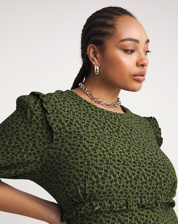 Nobody's Child Felicia Crew Neck Midi Dress