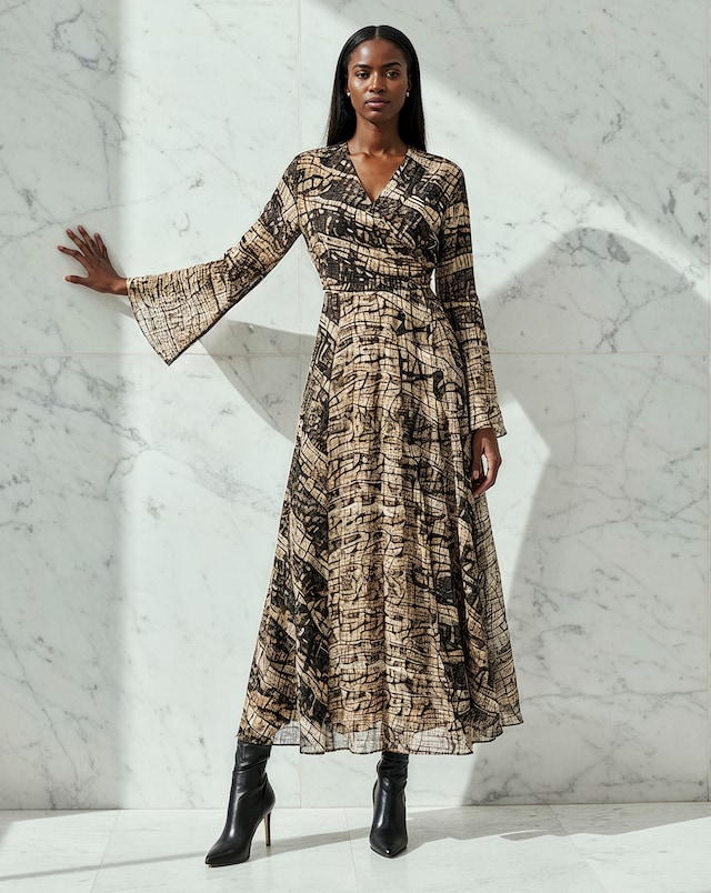 Religion Flash Maxi Dress