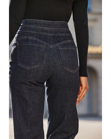 Sosandar Contour Waist Wide Leg Jean