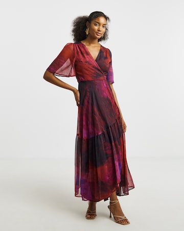 Hope & Ivy Gaia Maxi Dress
