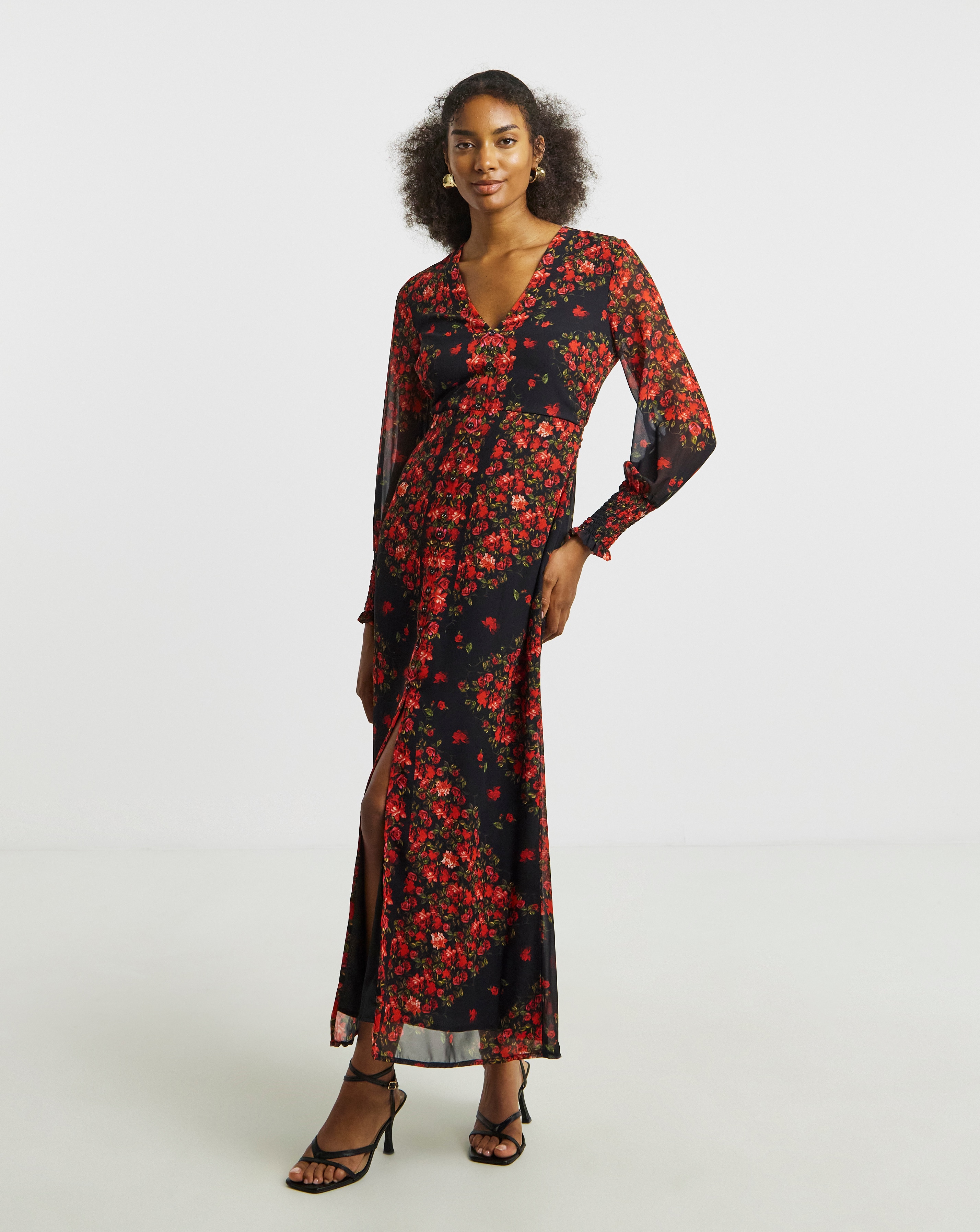 Hope & Ivy Adelita Maxi Dress