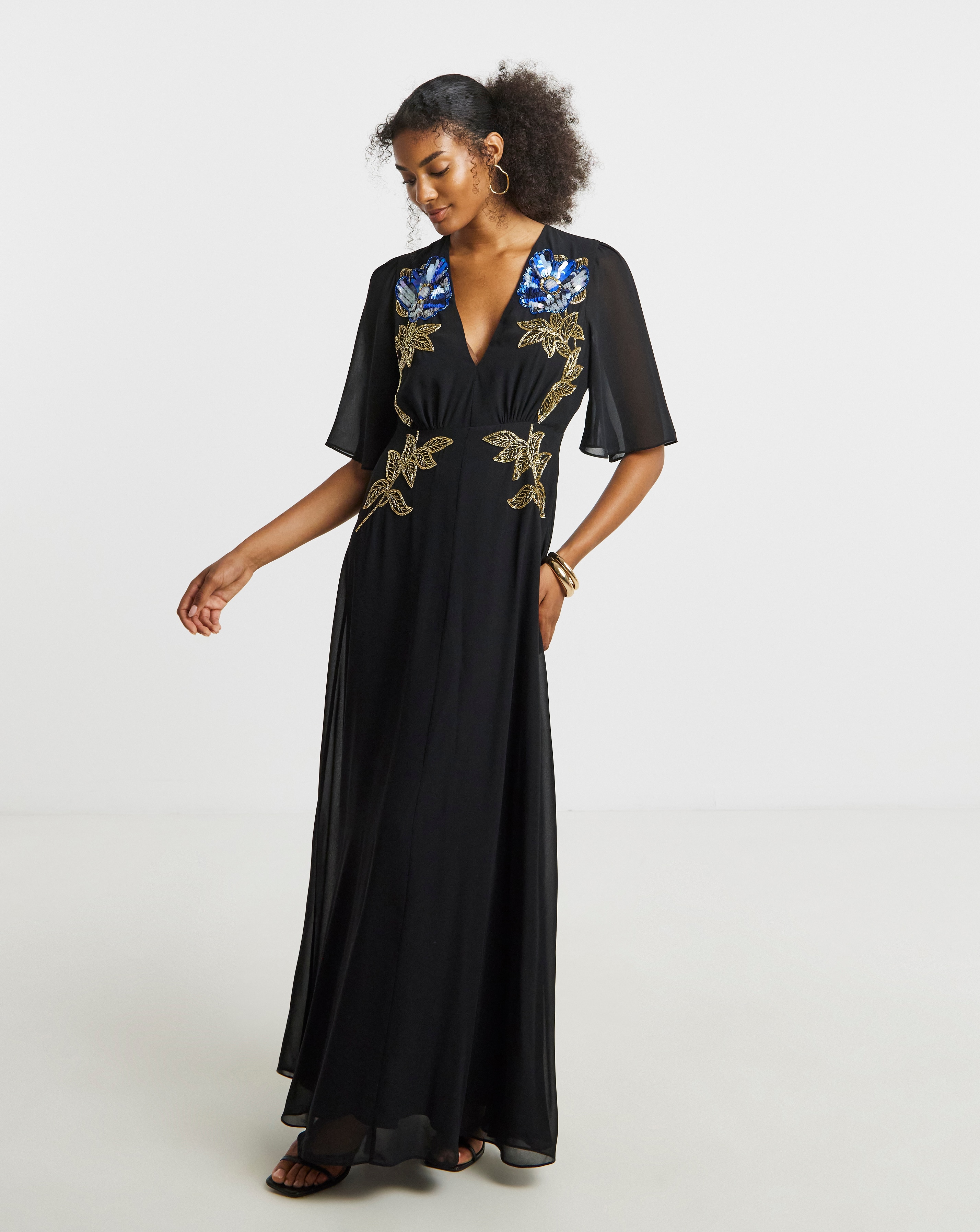 Hope & Ivy Clover Maxi Dress