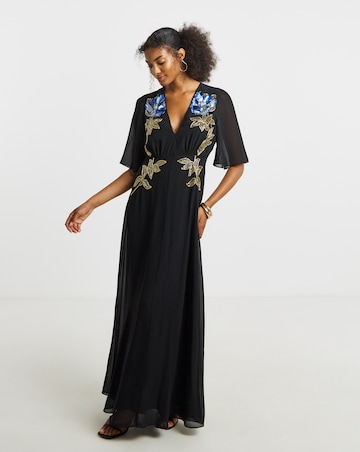 Hope & Ivy Clover Maxi Dress