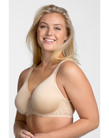 Miss Mary of Sweden Smooth Lacy Underwired T Shirt Bra