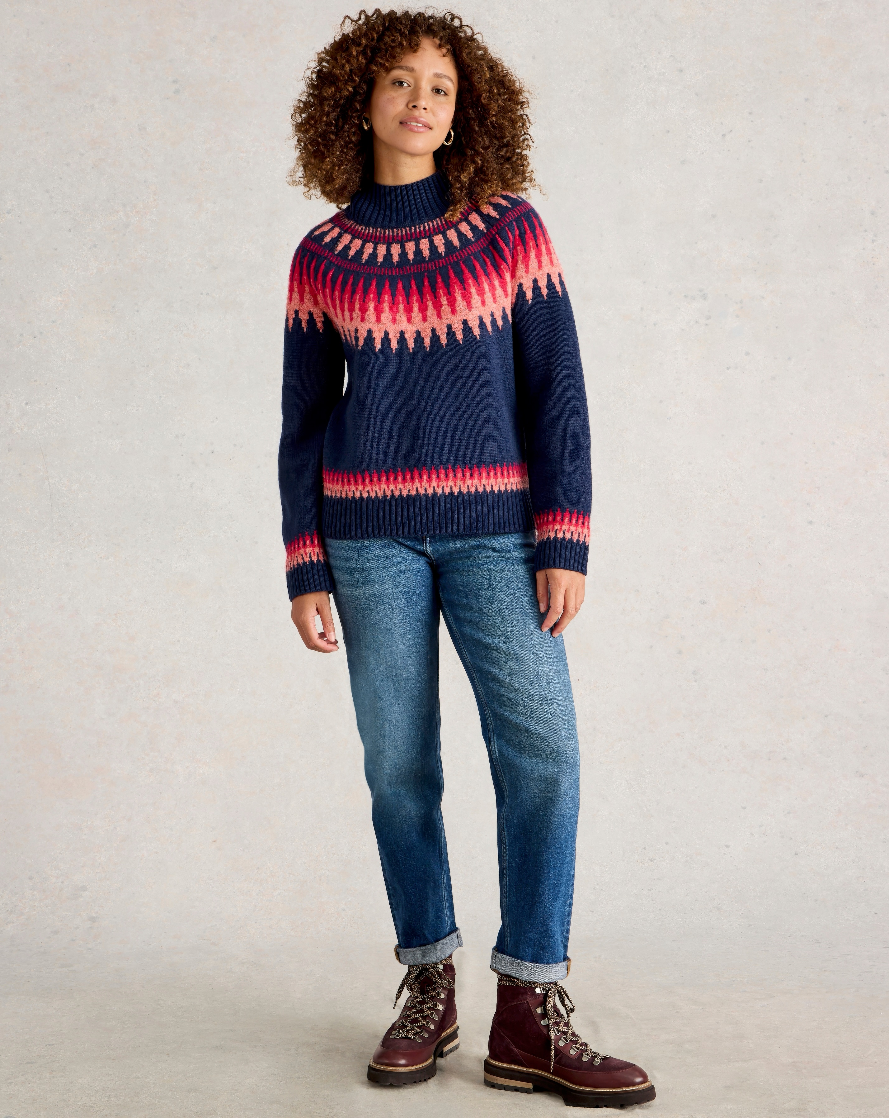 White Stuff Fiona Fairisle Jumper