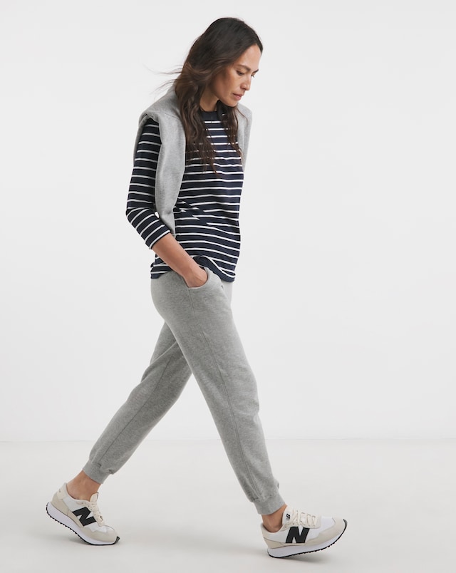 Regatta Baylette Striped T-Shirt - Navy/White
