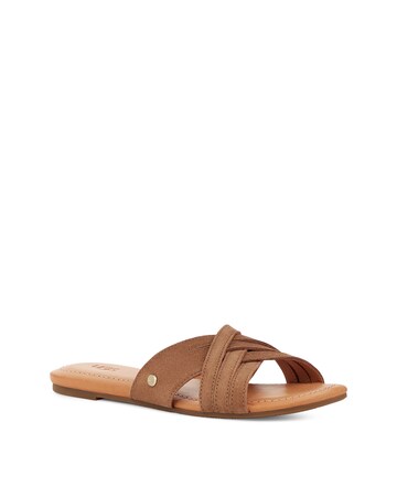 Ugg Kenleigh Leather Sandals Standard Fit