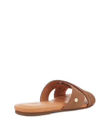 Ugg Kenleigh Leather Sandals Standard Fit