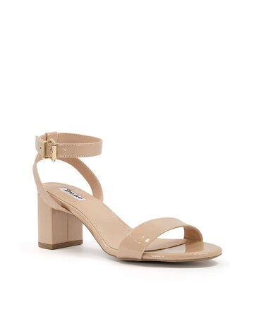 Dune Meye Block Heel Sandals D Fit